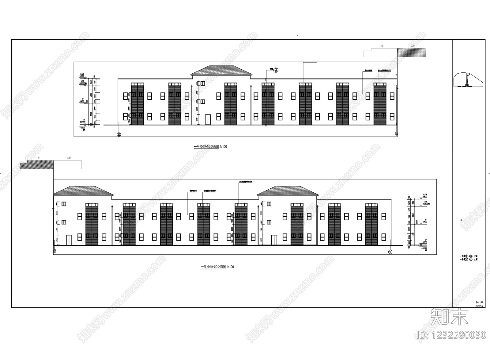 其他建筑cad施工图下载【ID:1232580030】