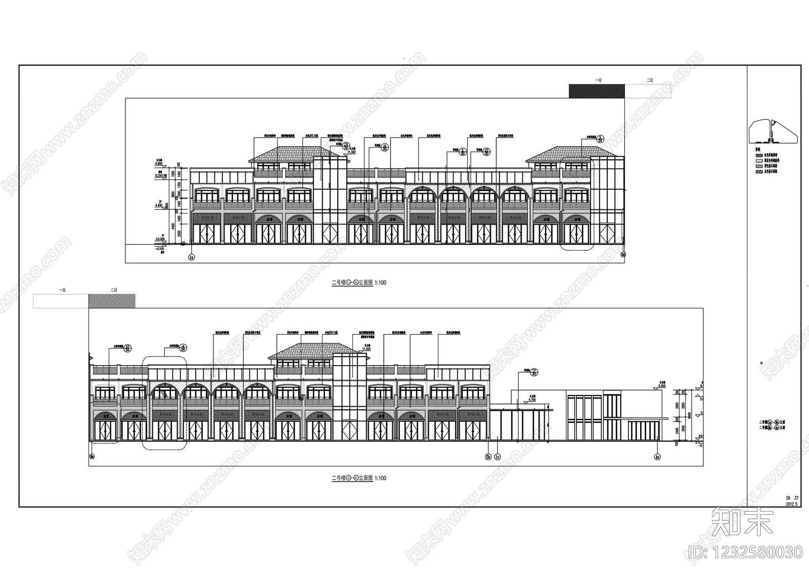 其他建筑cad施工图下载【ID:1232580030】