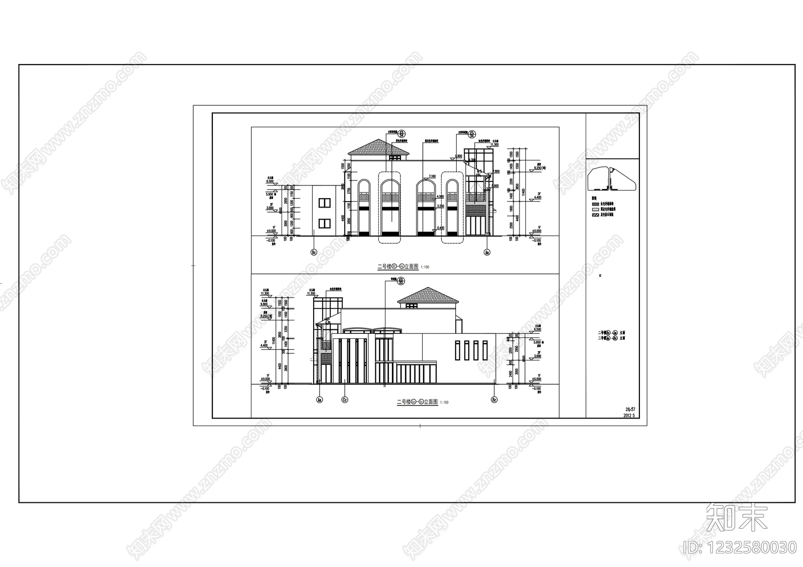 其他建筑cad施工图下载【ID:1232580030】