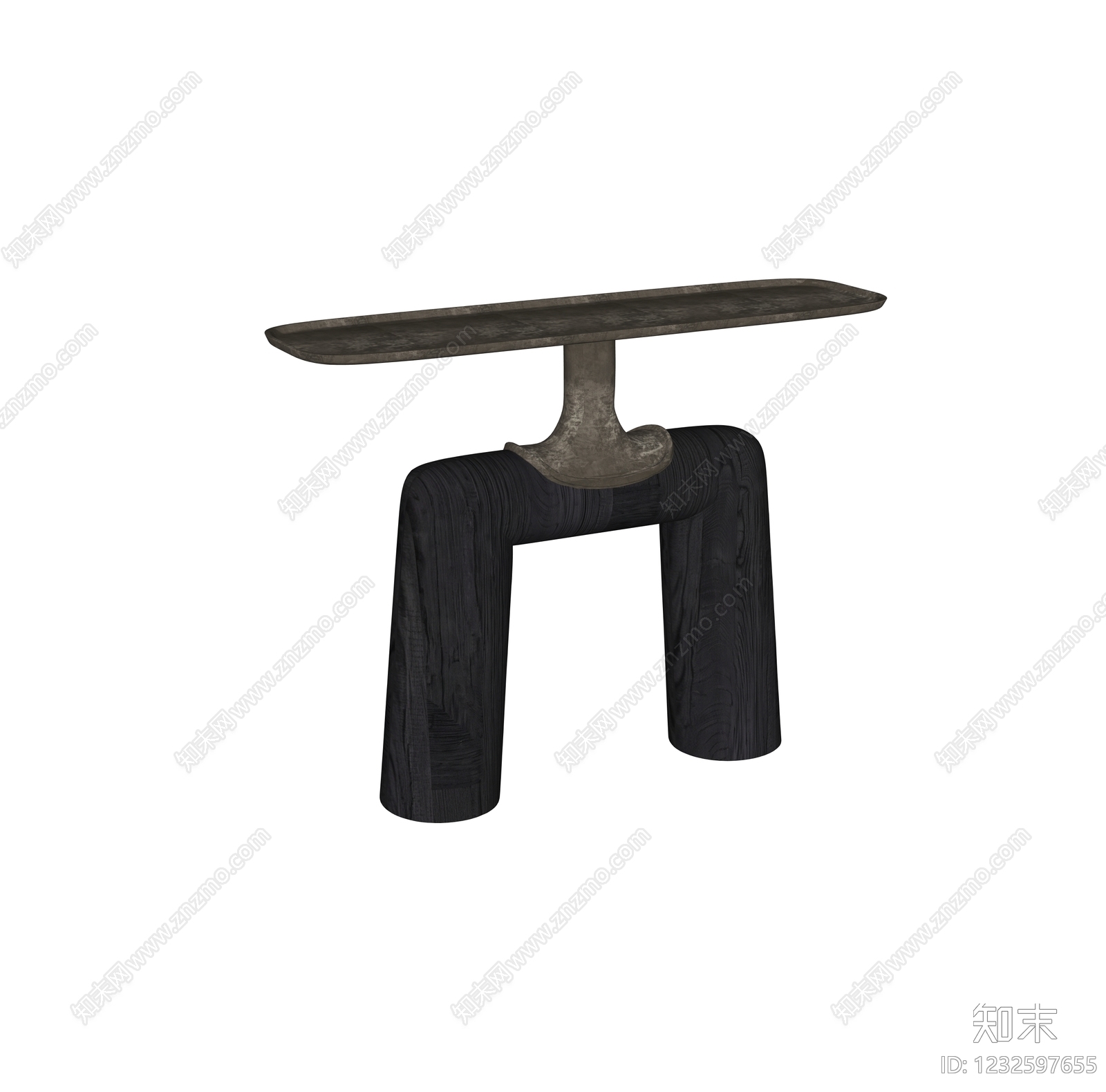 侘寂条案SU模型下载【ID:1232597655】
