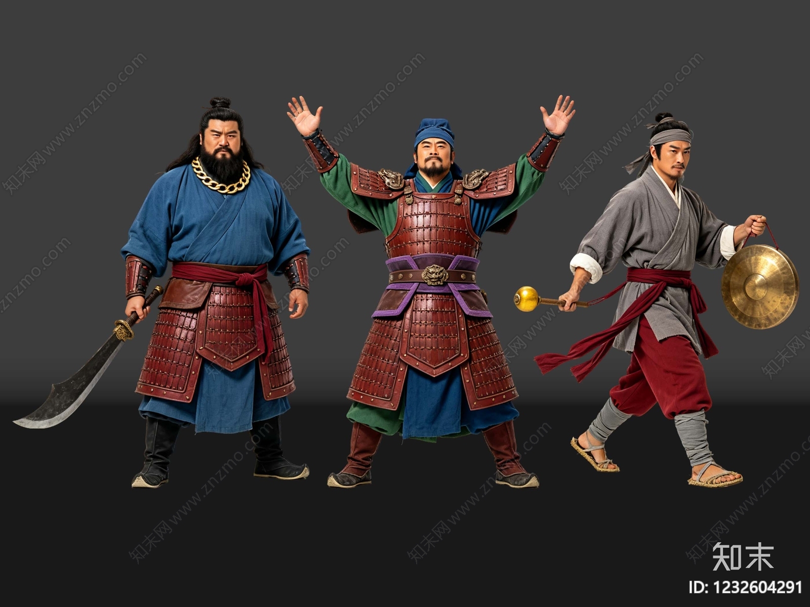 中式多人SU模型下载【ID:1232604291】