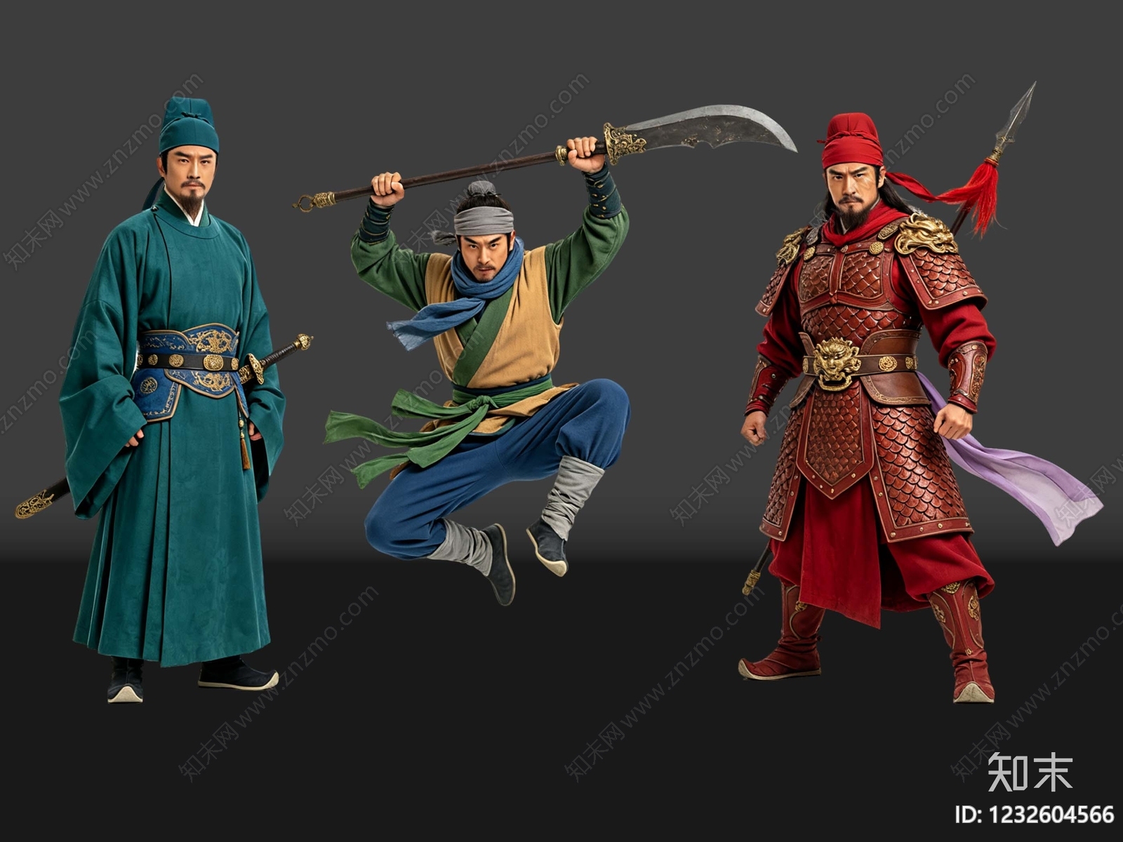 中式多人SU模型下载【ID:1232604566】