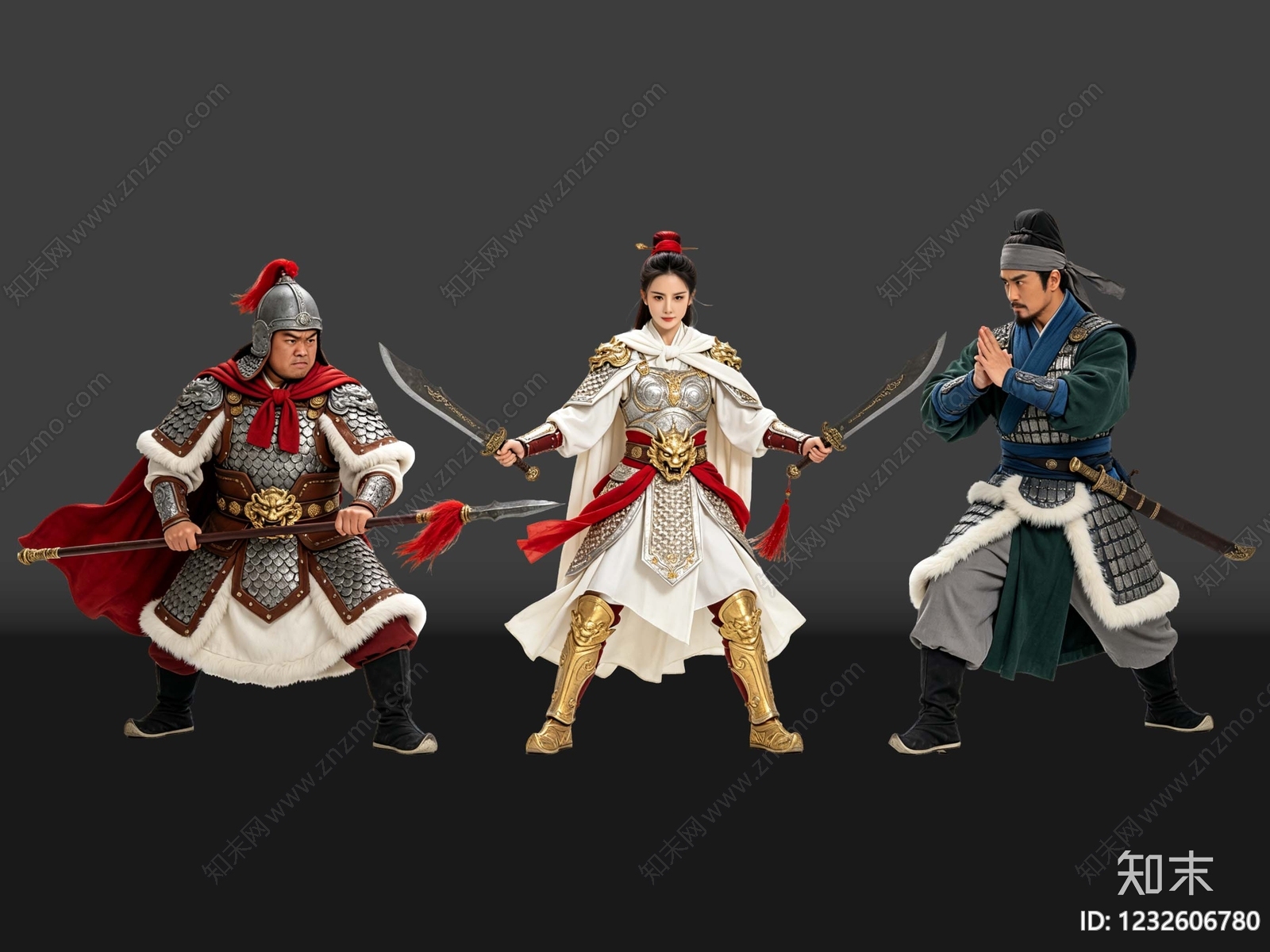 中式多人SU模型下载【ID:1232606780】