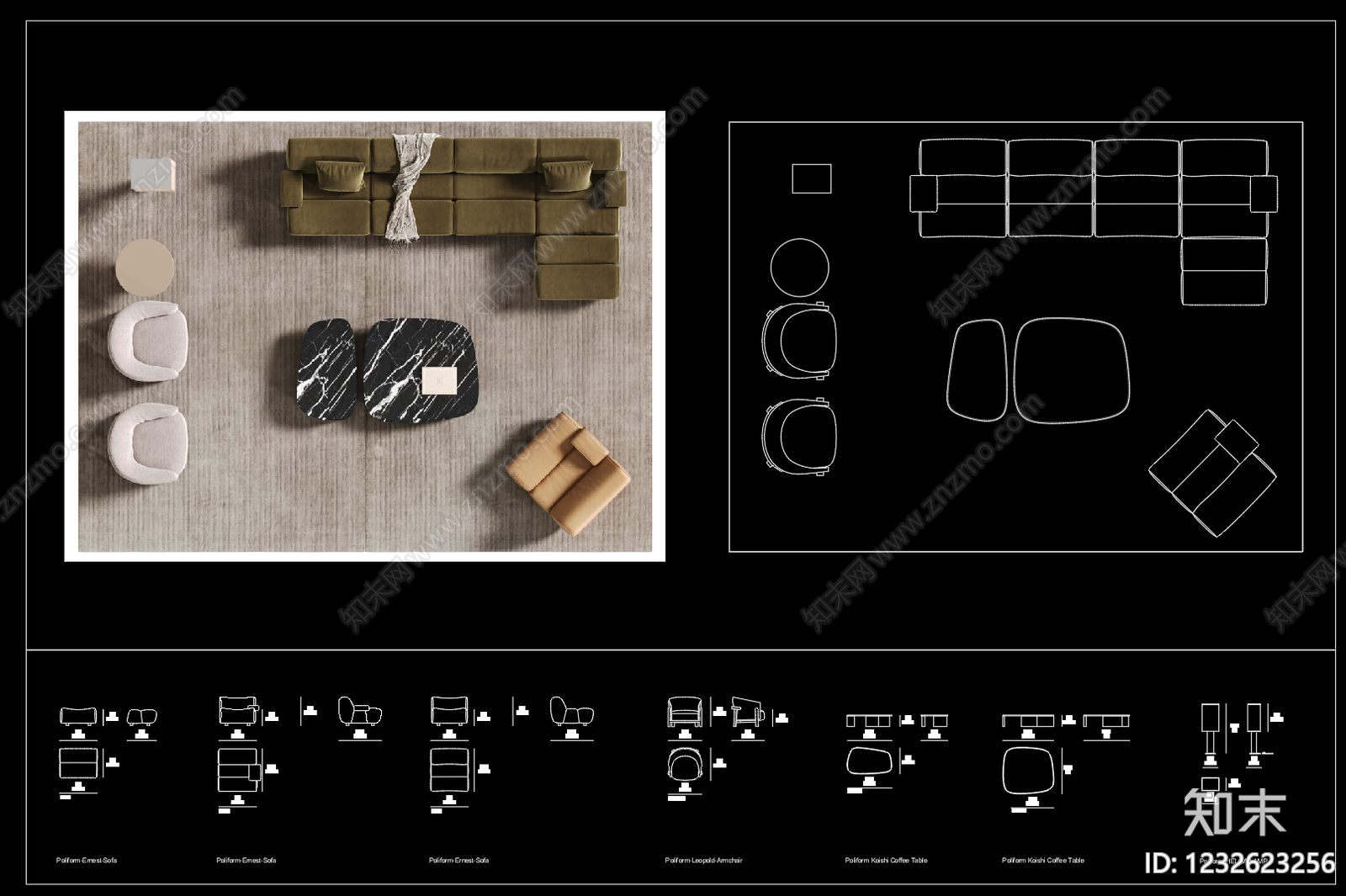 灯具图库cad施工图下载【ID:1232623256】