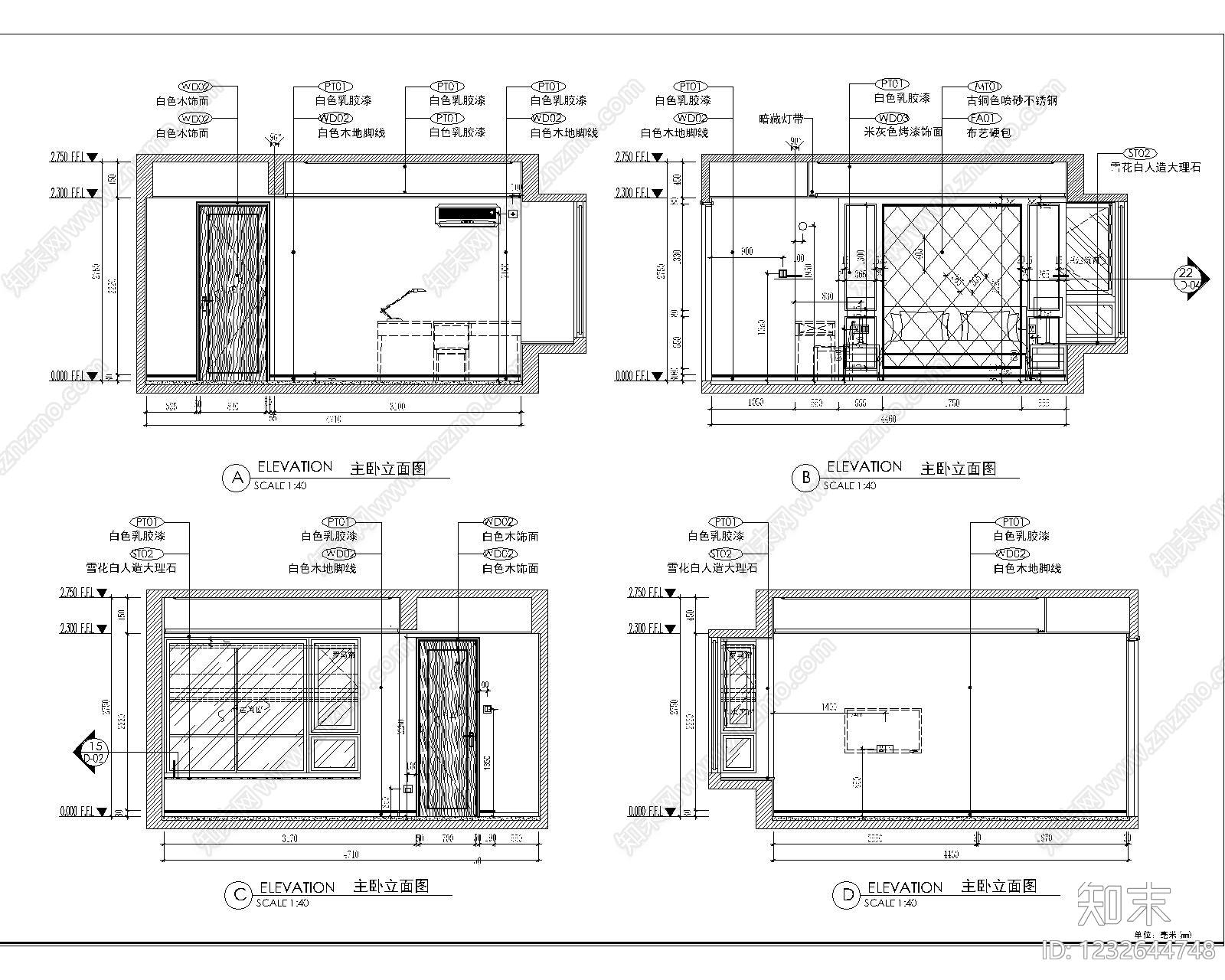 大平层cad施工图下载【ID:1232644748】