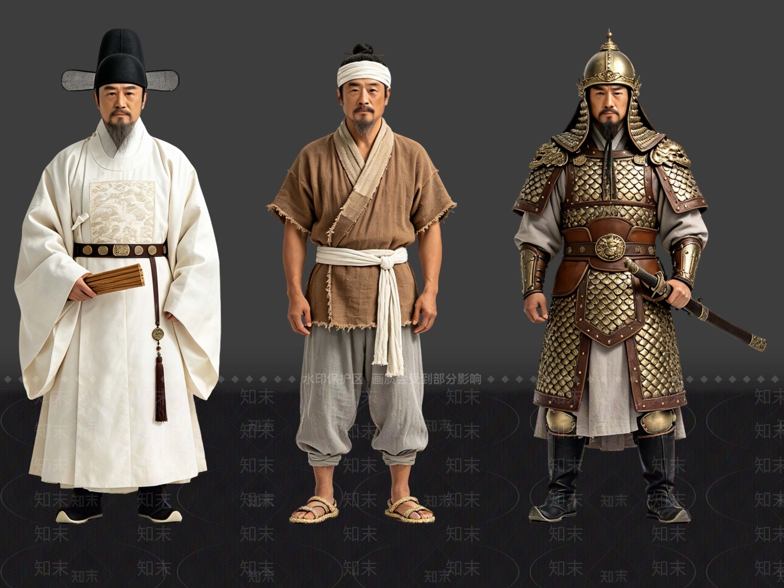 中式多人SU模型下载【ID:1232658596】
