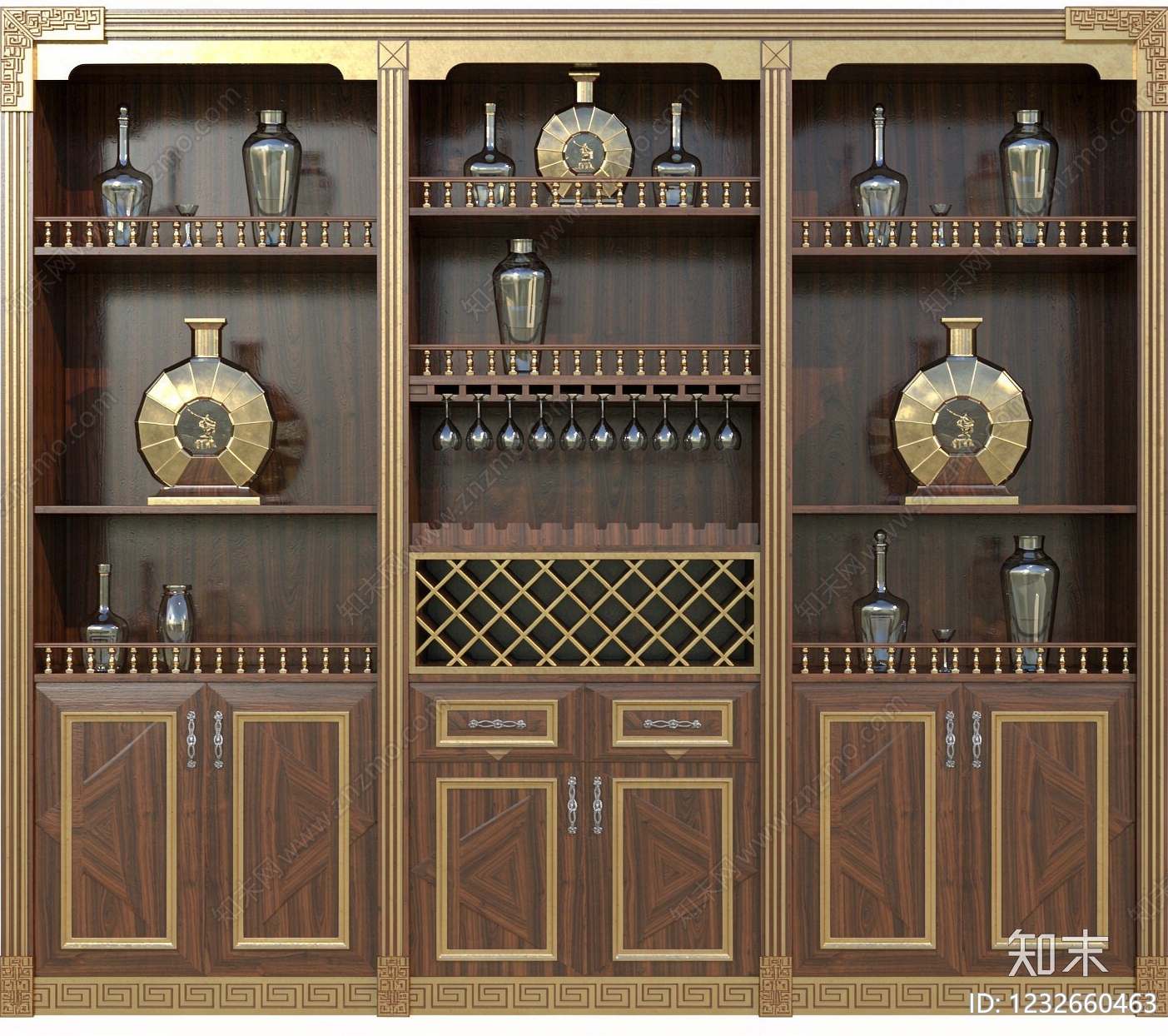 柜子cad施工图下载【ID:1232660463】
