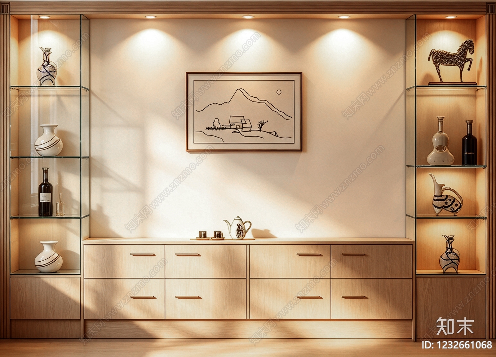 柜子cad施工图下载【ID:1232661068】