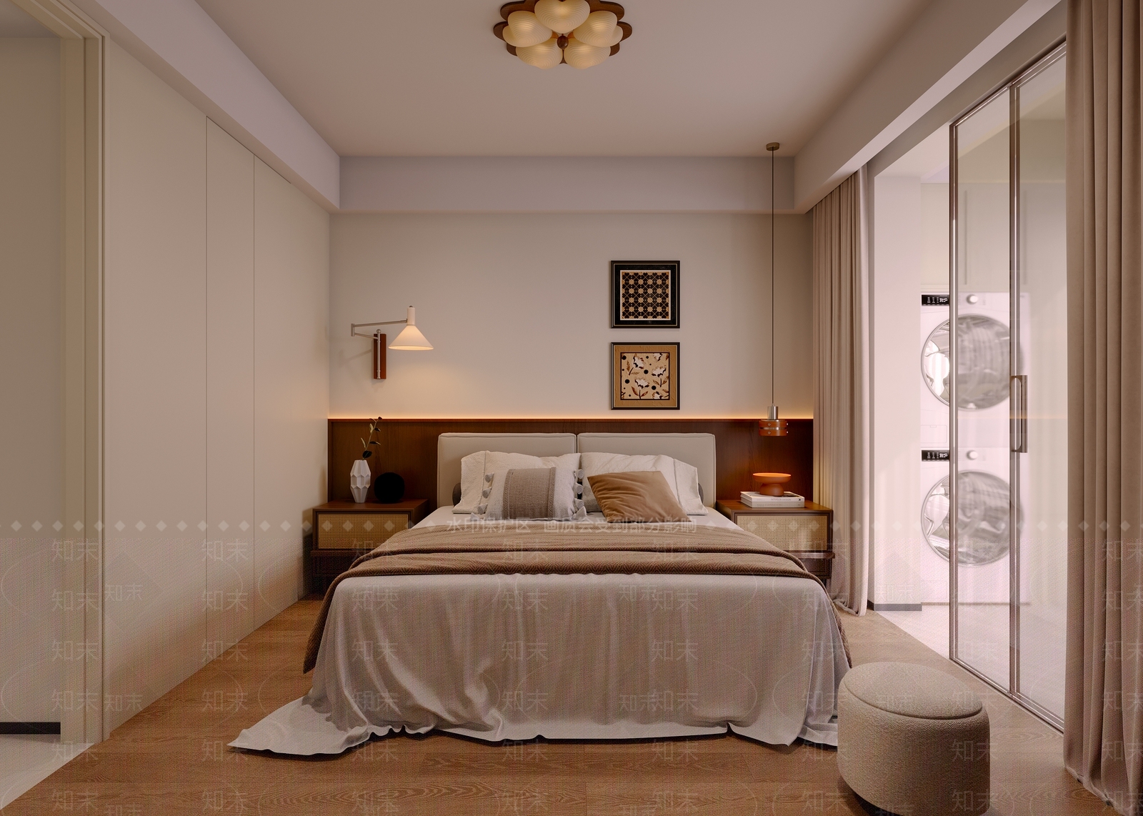 家居卧室3D模型下载【ID:1232667066】