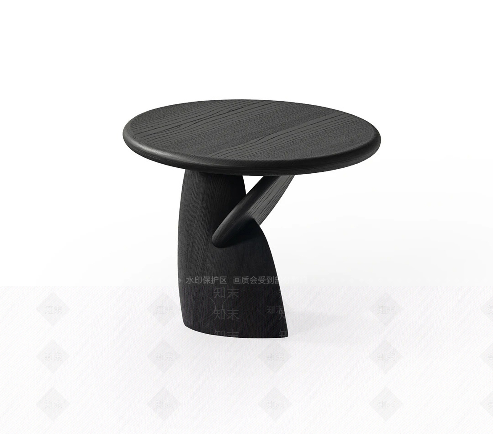 侘寂边几3D模型下载【ID:1232667139】