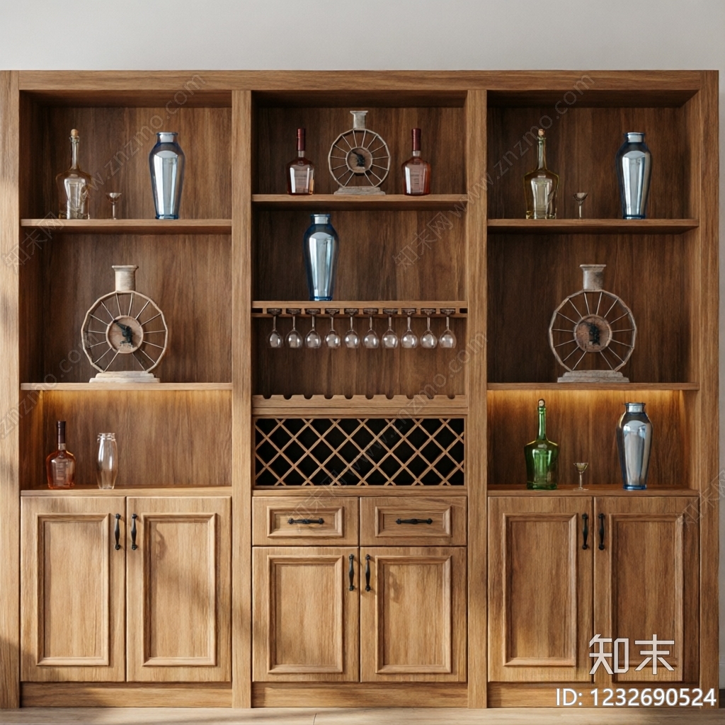 柜子cad施工图下载【ID:1232690524】