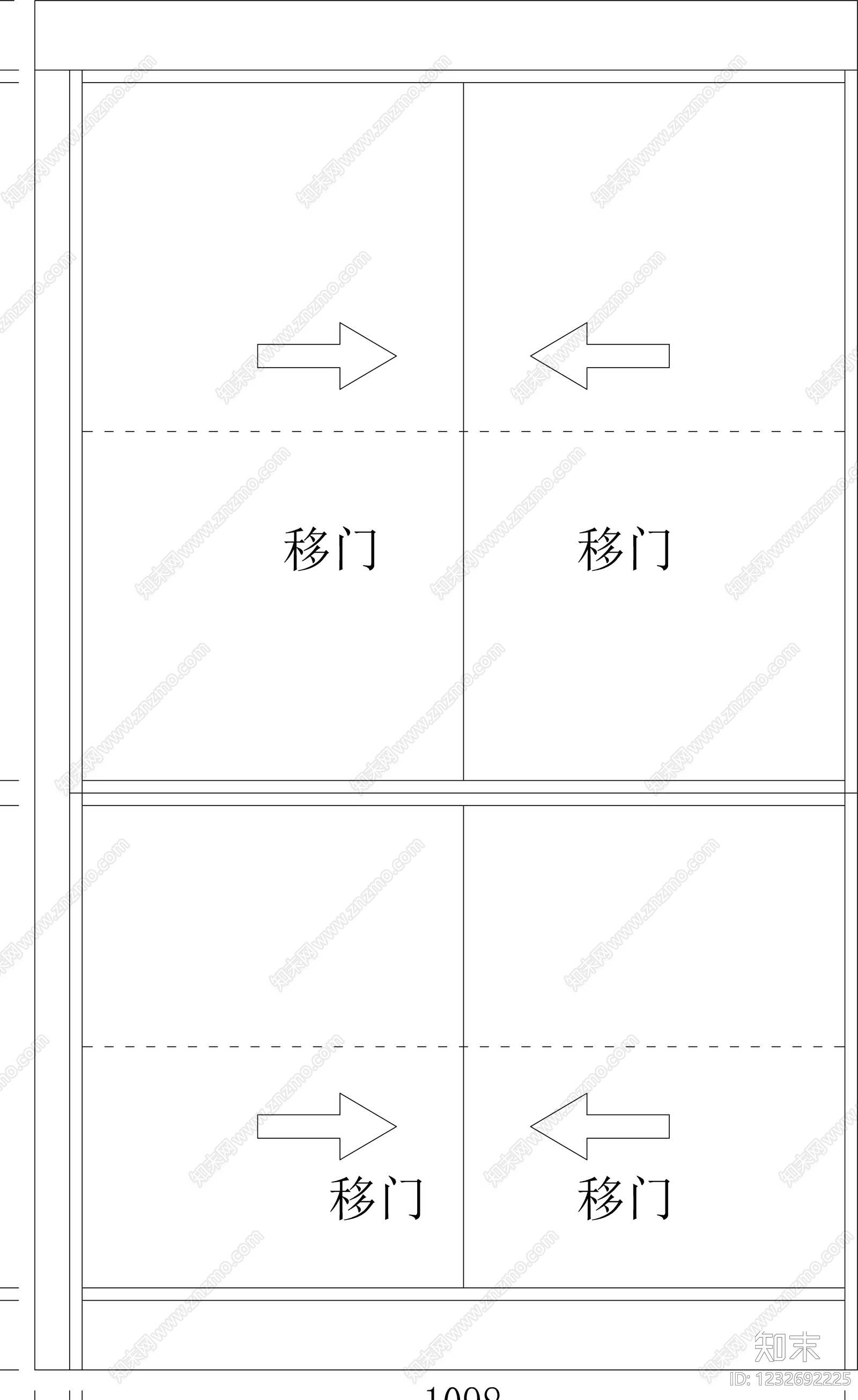 柜子cad施工图下载【ID:1232692225】