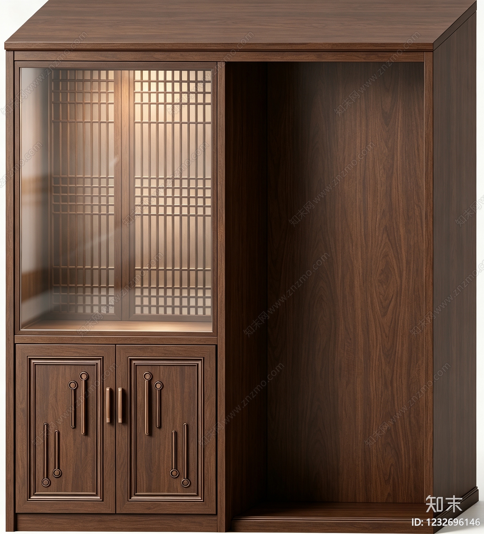 柜子cad施工图下载【ID:1232696146】