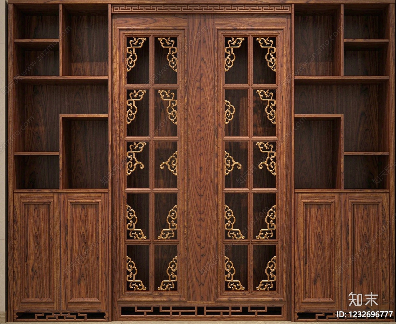 柜子cad施工图下载【ID:1232696777】