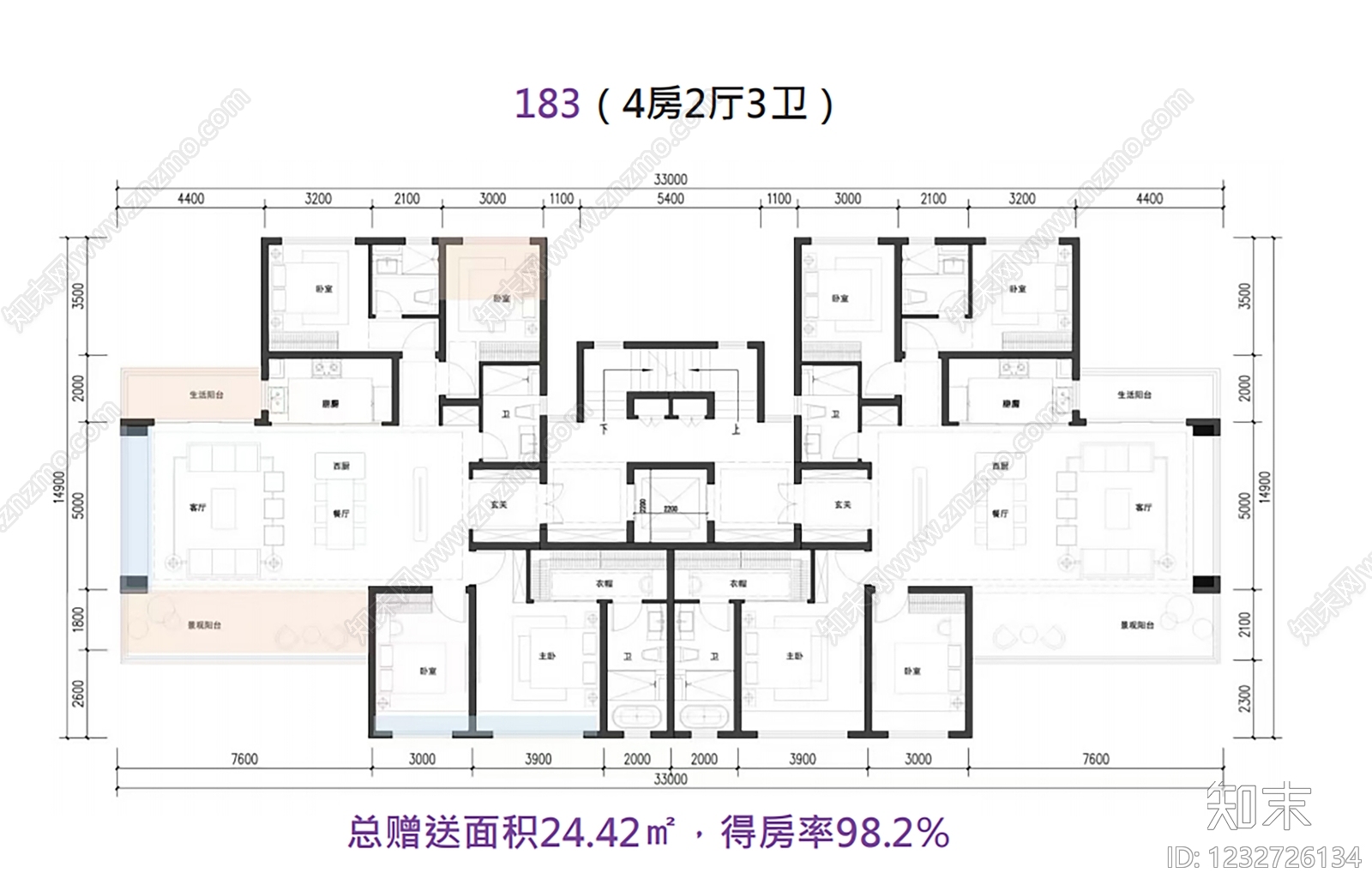 住宅楼建筑CAD图纸
