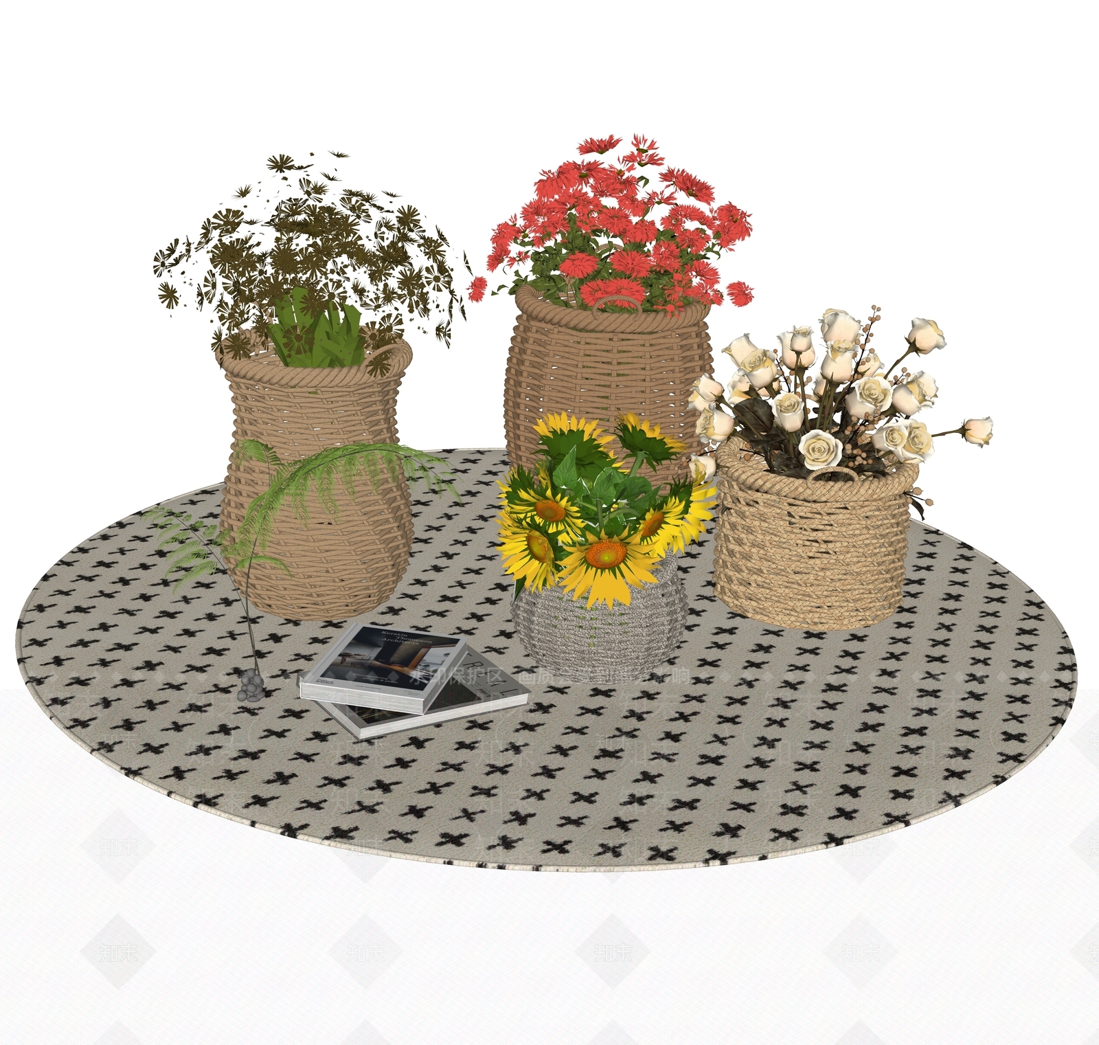 侘寂花瓶SU模型下载【ID:1232726441】