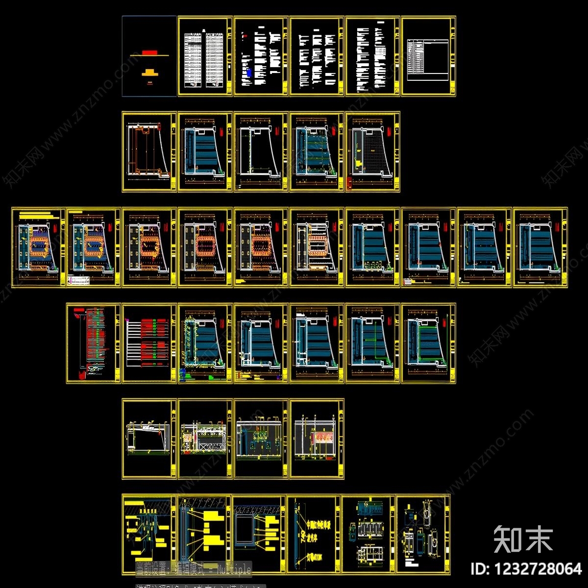 火锅店CAD图纸