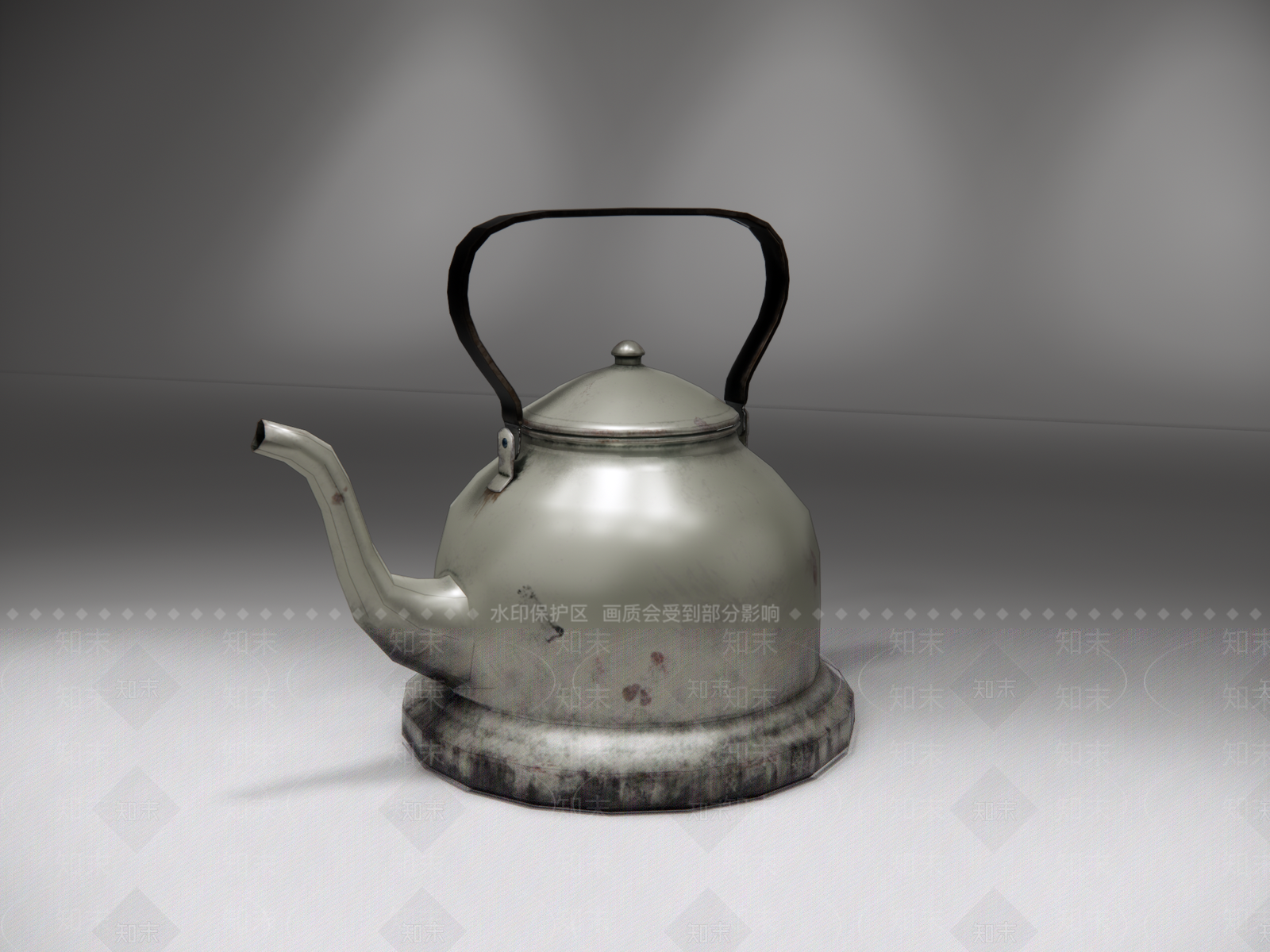 复古电水壶SU模型下载【ID:1232733083】