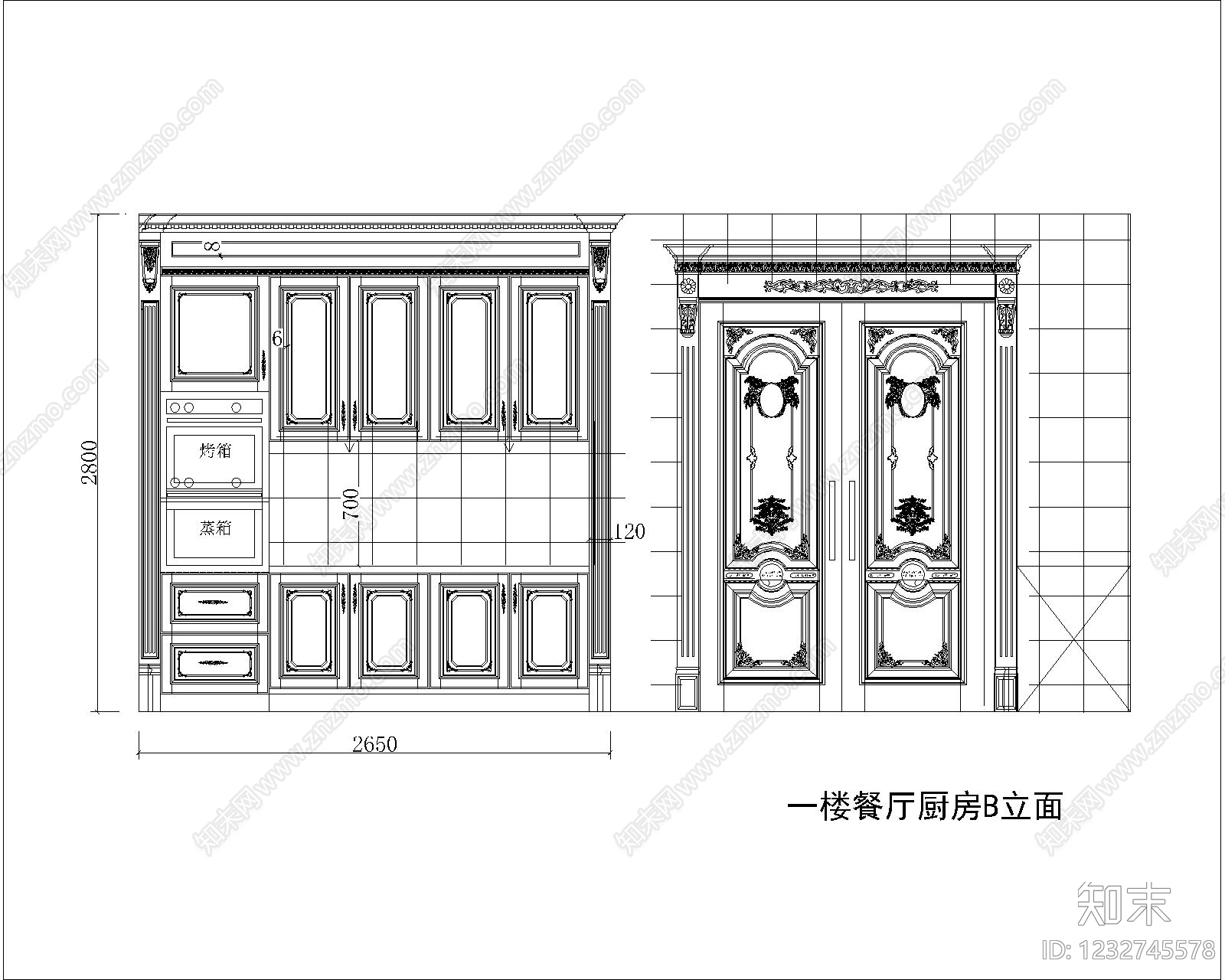 别墅cad施工图下载【ID:1232745578】
