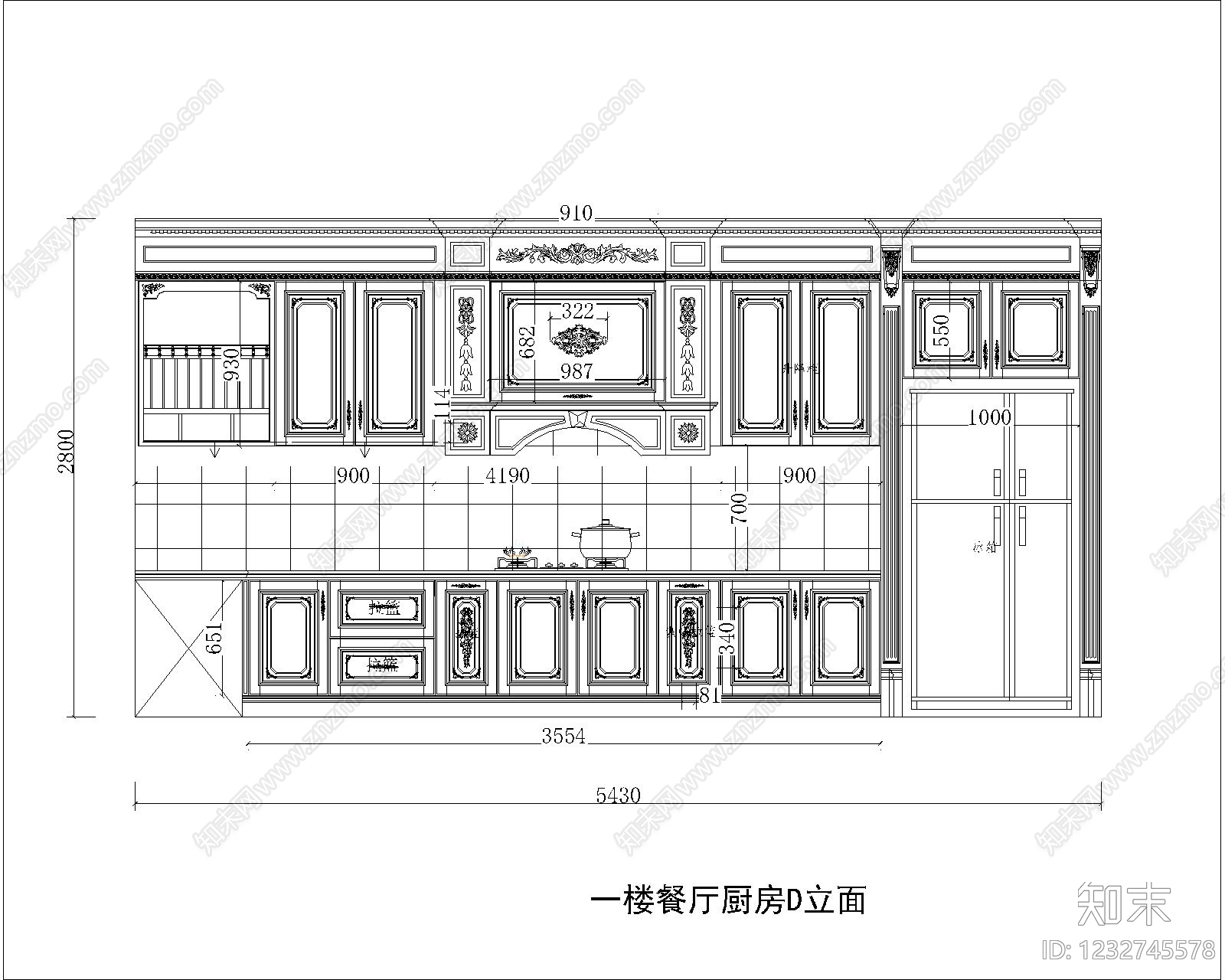 别墅cad施工图下载【ID:1232745578】