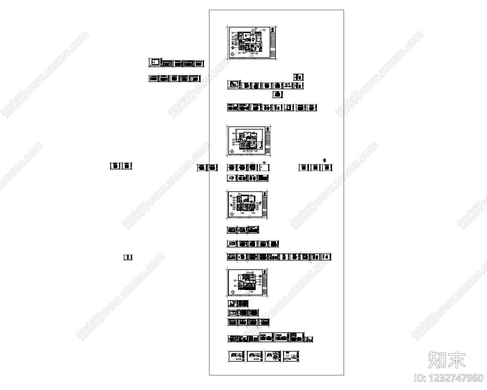 别墅cad施工图下载【ID:1232747960】