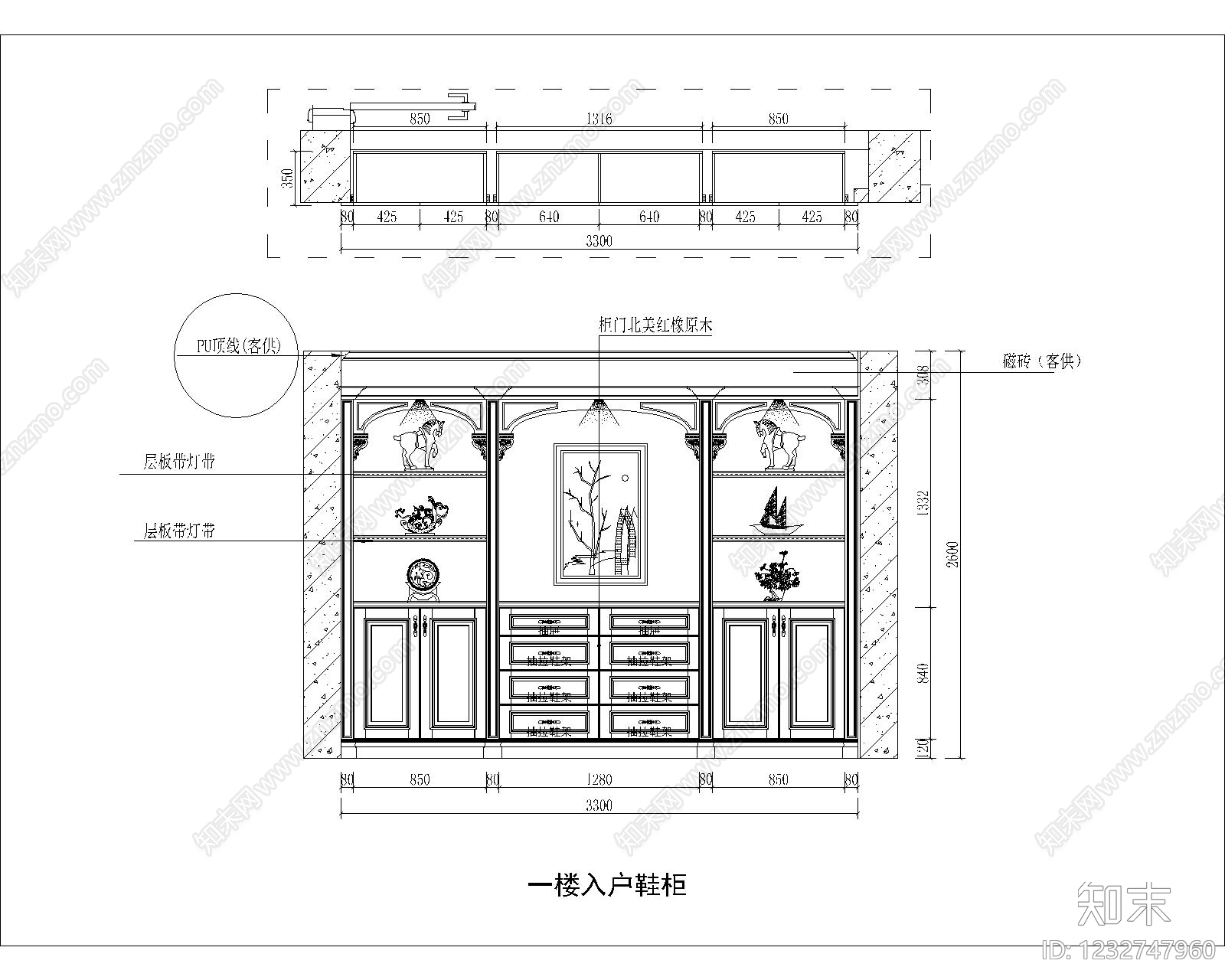 别墅cad施工图下载【ID:1232747960】