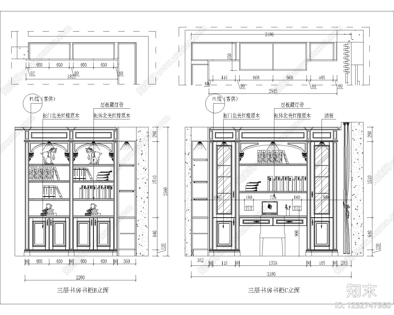 别墅cad施工图下载【ID:1232747960】