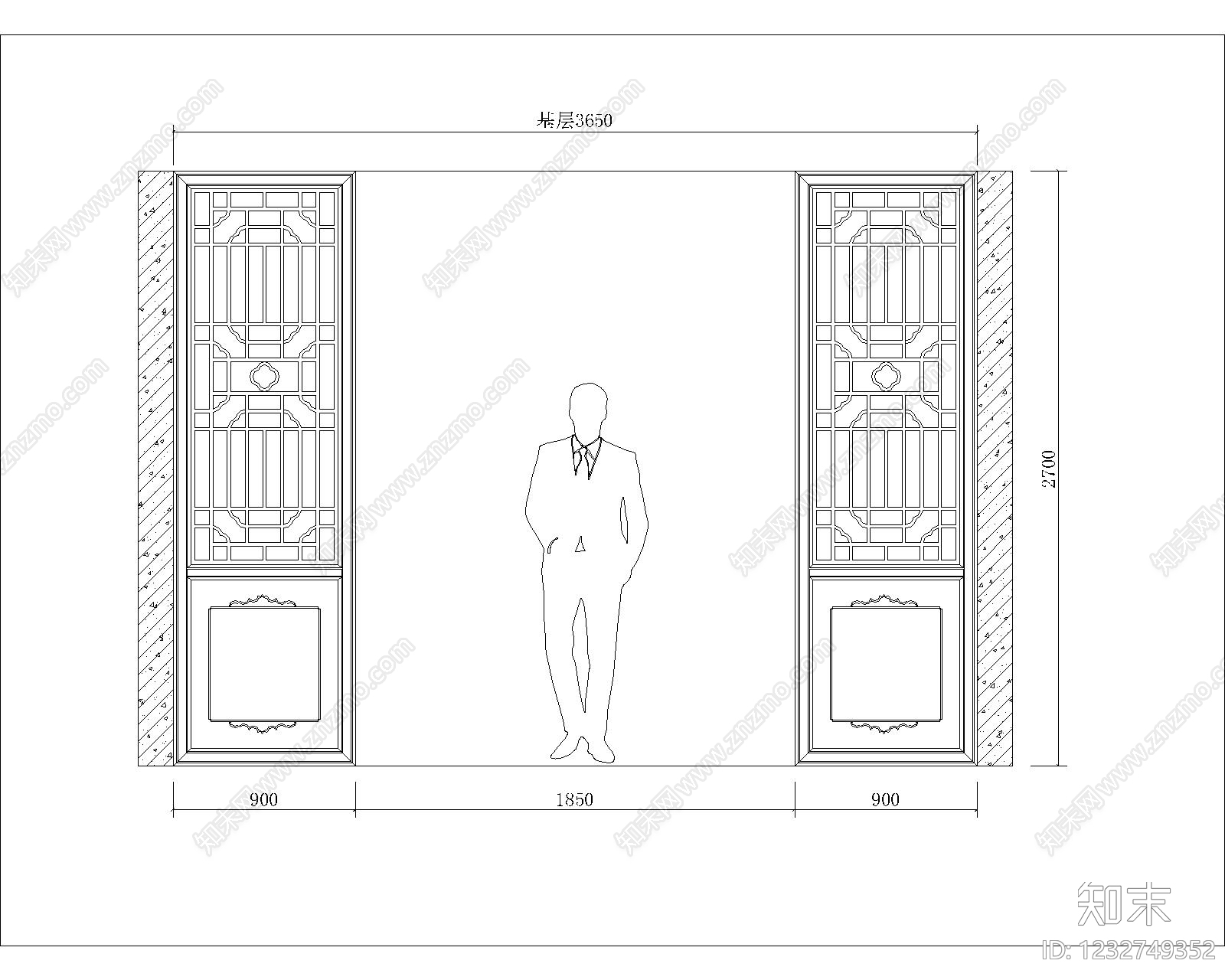别墅cad施工图下载【ID:1232749352】