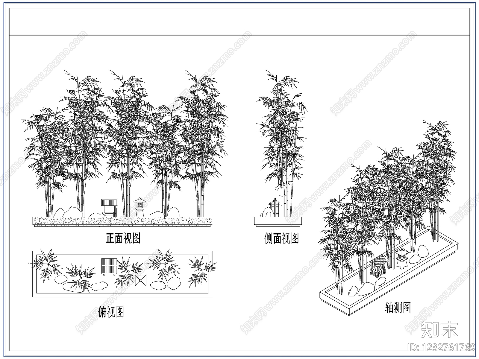 灌木种植cad施工图下载【ID:1232761769】