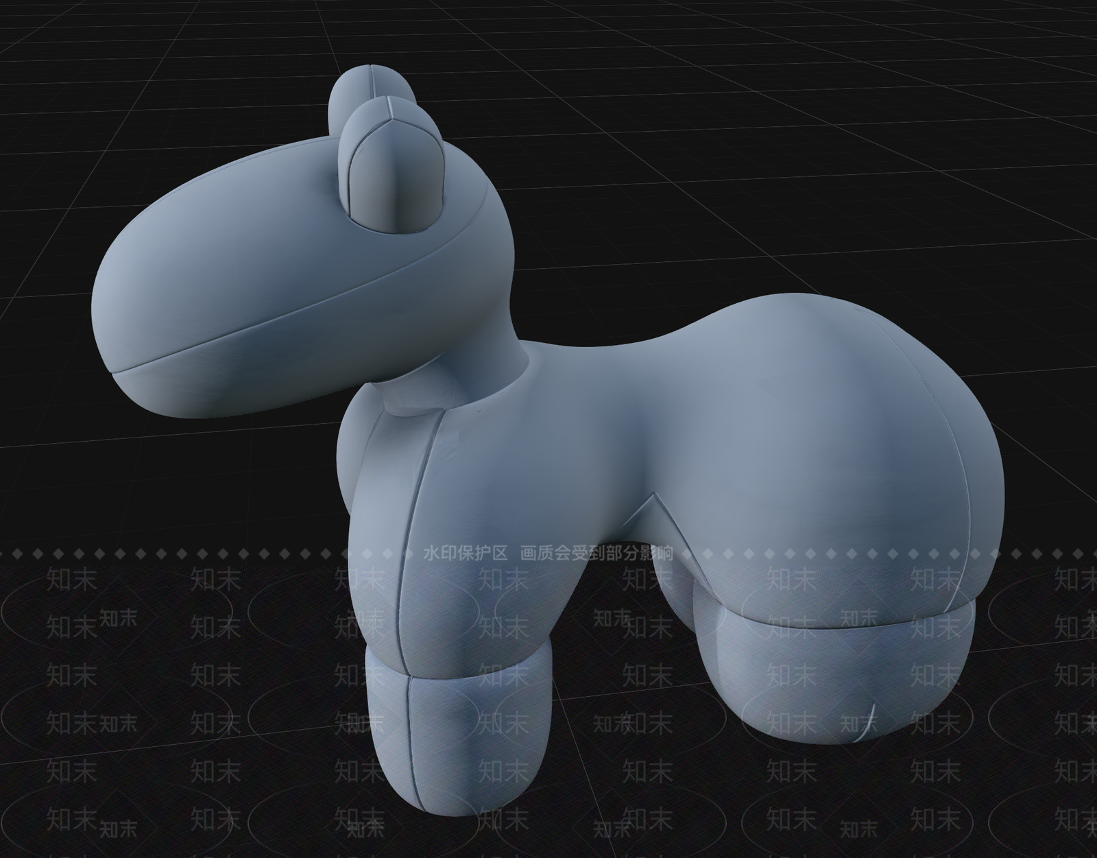 极简其他动物3D模型下载【ID:1232805956】