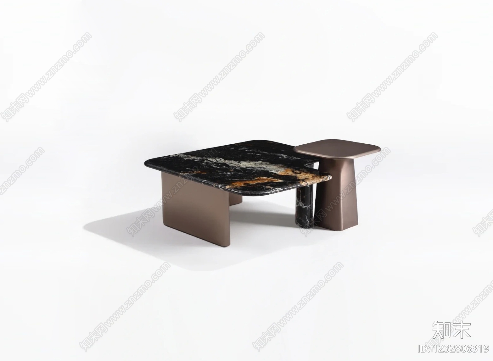 轻奢几类组合3D模型下载【ID:1232806319】