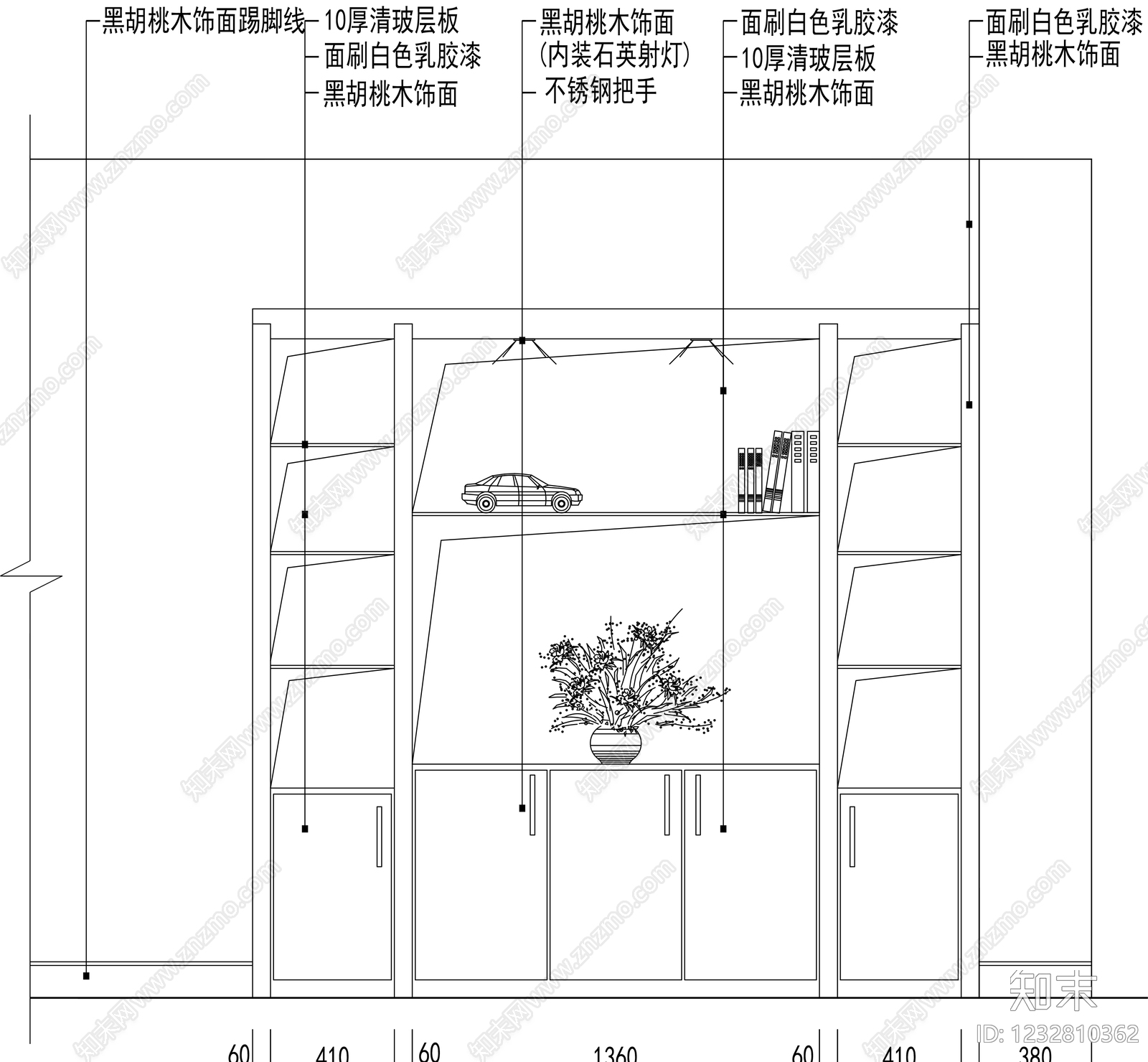 柜子cad施工图下载【ID:1232810362】