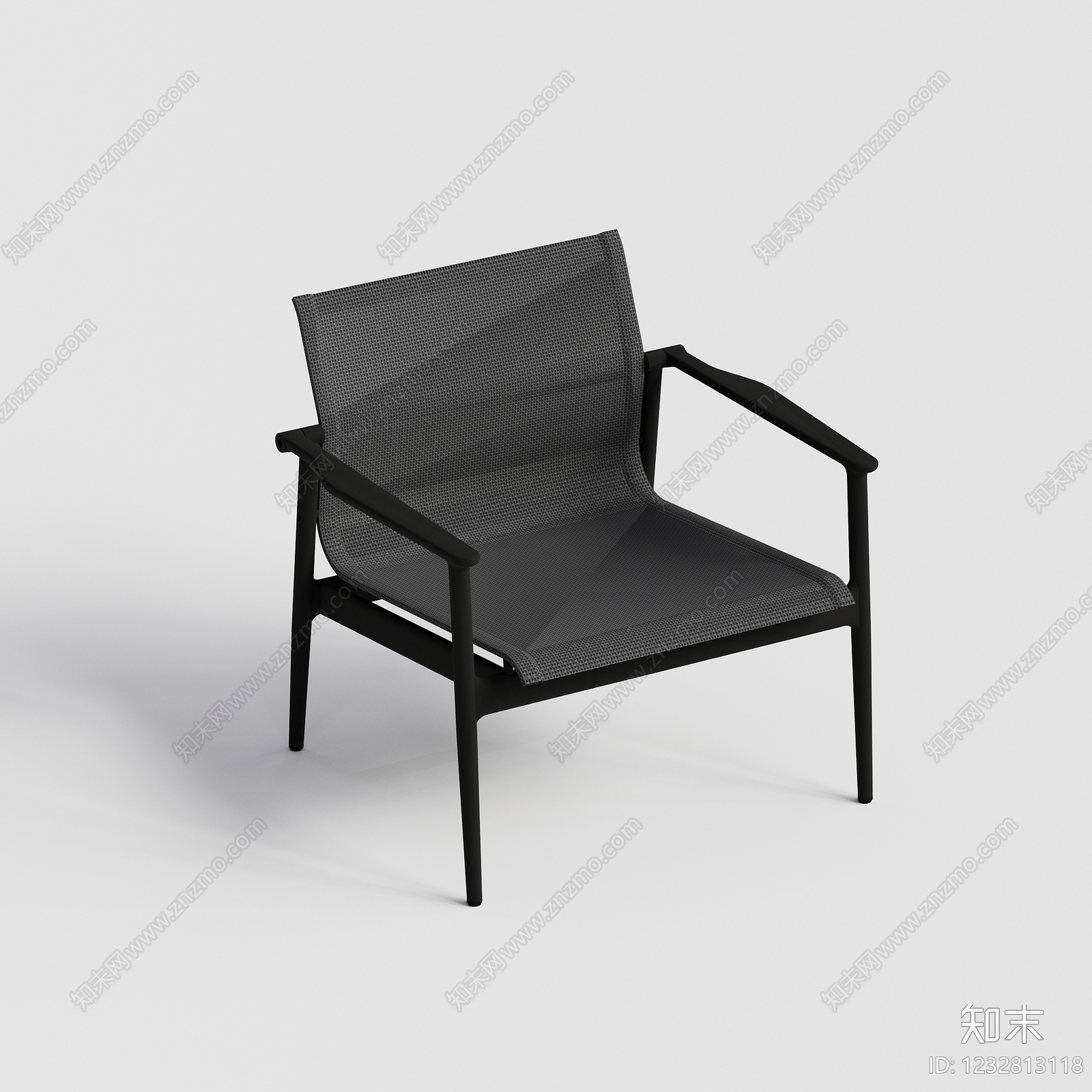 现代简约户外椅3D模型下载【ID:1232813118】