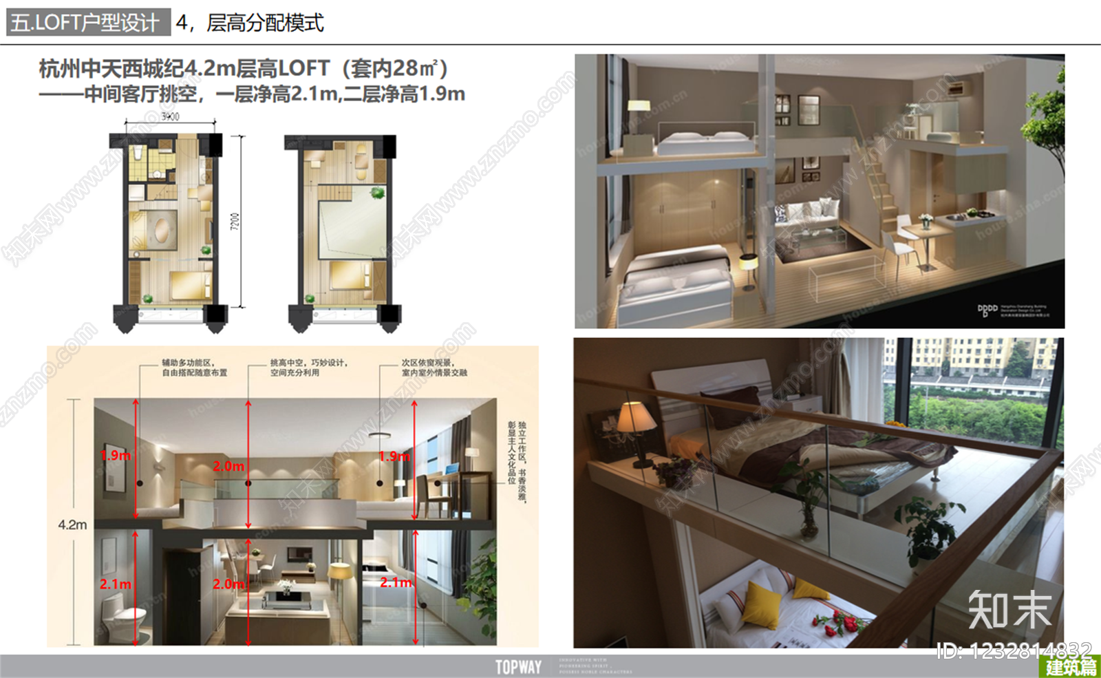 loft公寓cad施工图下载【ID:1232814832】
