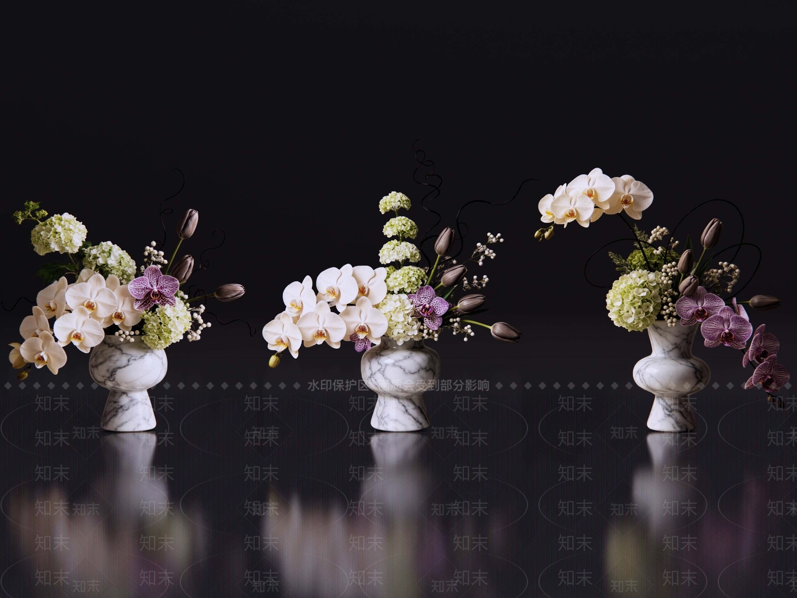 现代简约花瓶SU模型下载【ID:1232821899】