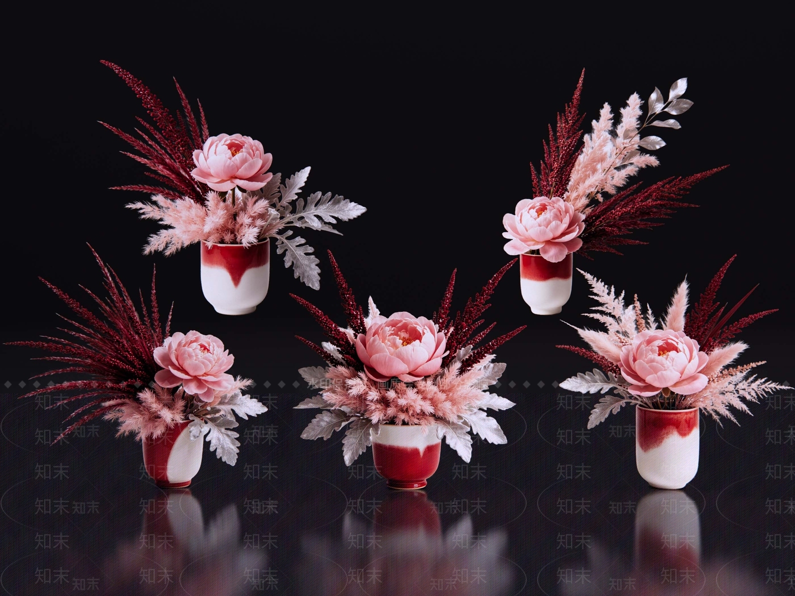 轻奢花瓶SU模型下载【ID:1232823576】