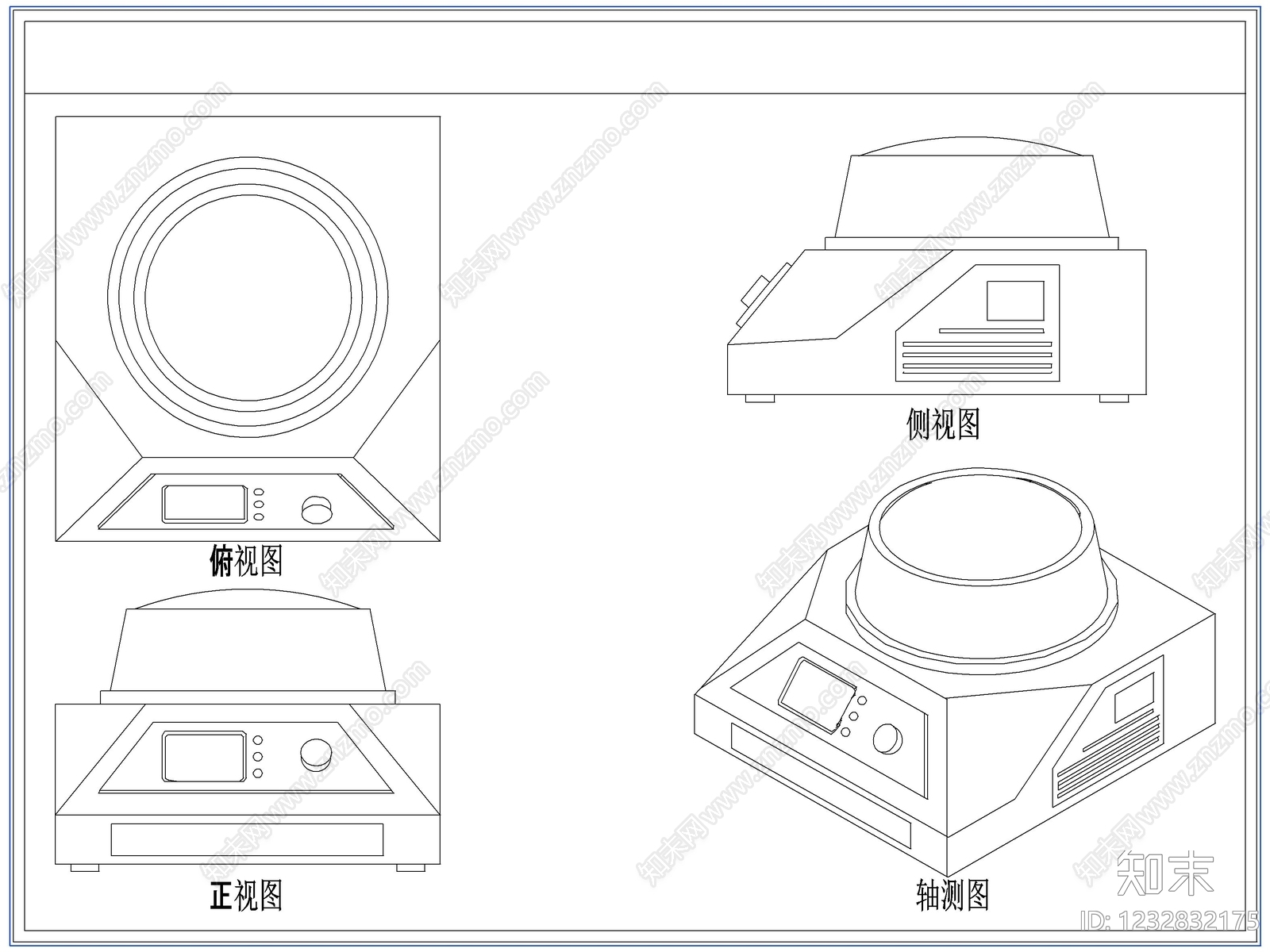 综合器材设备图库CAD图纸