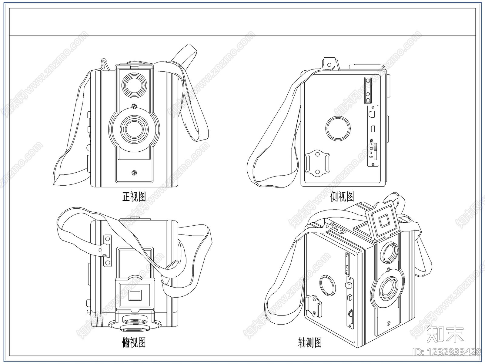 复古电器CAD图纸