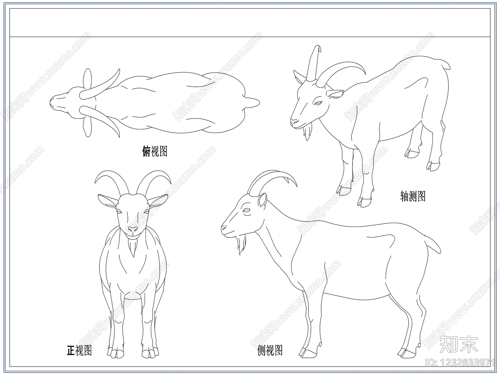 综合人物动物图库CAD图纸