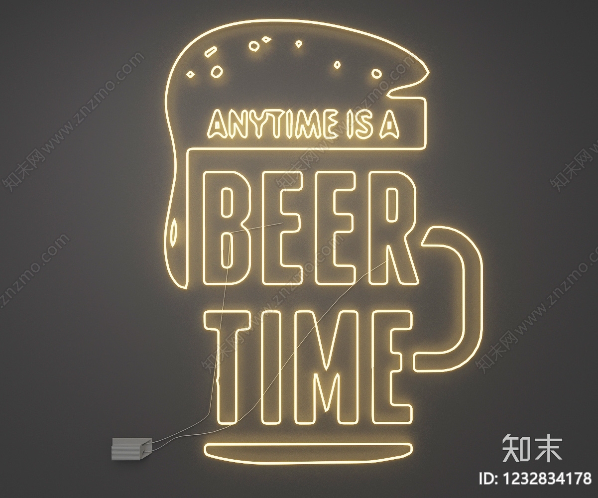 复古艺术装置SU模型下载【ID:1232834178】