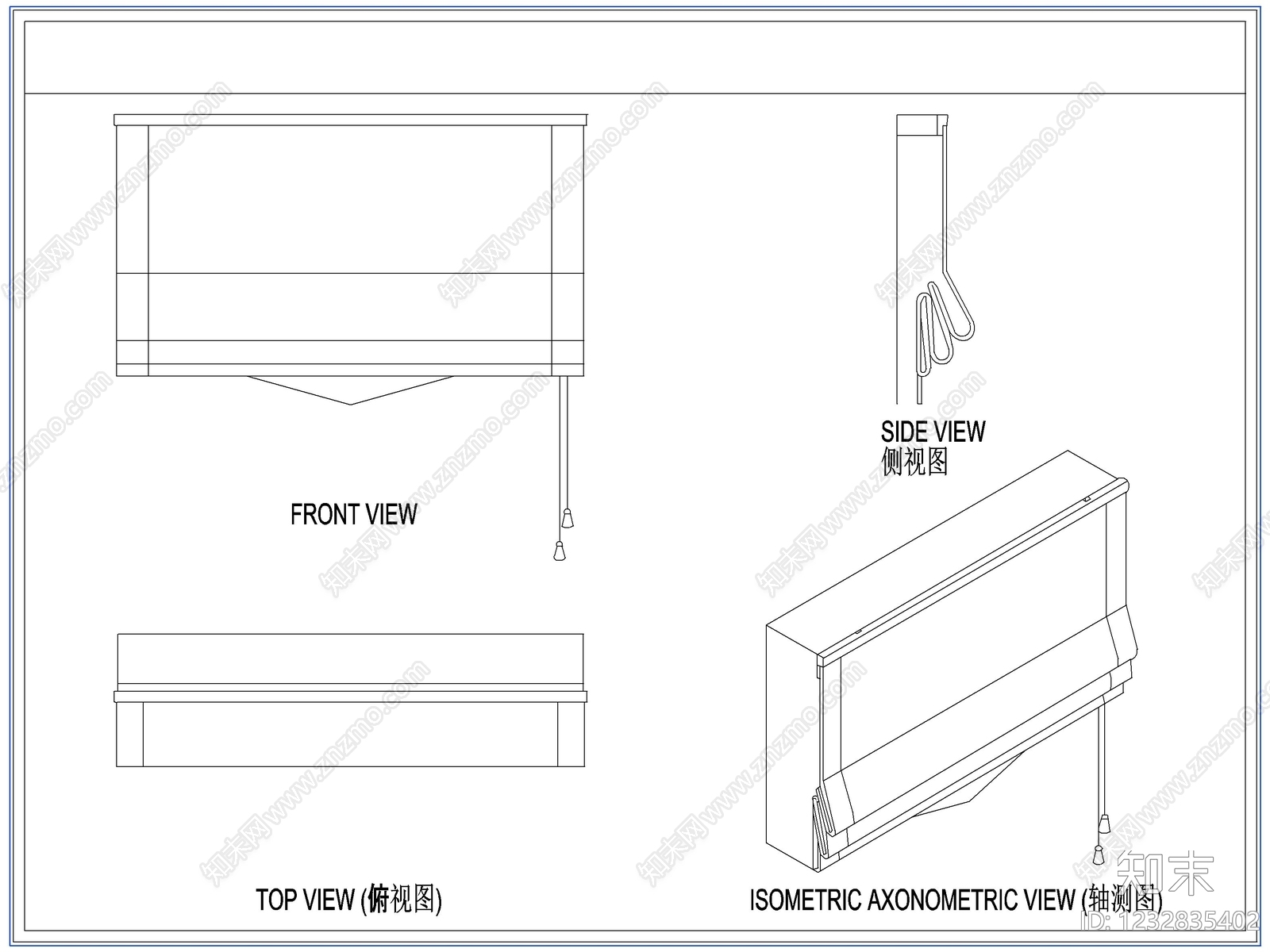 综合软装摆件图库cad施工图下载【ID:1232835402】