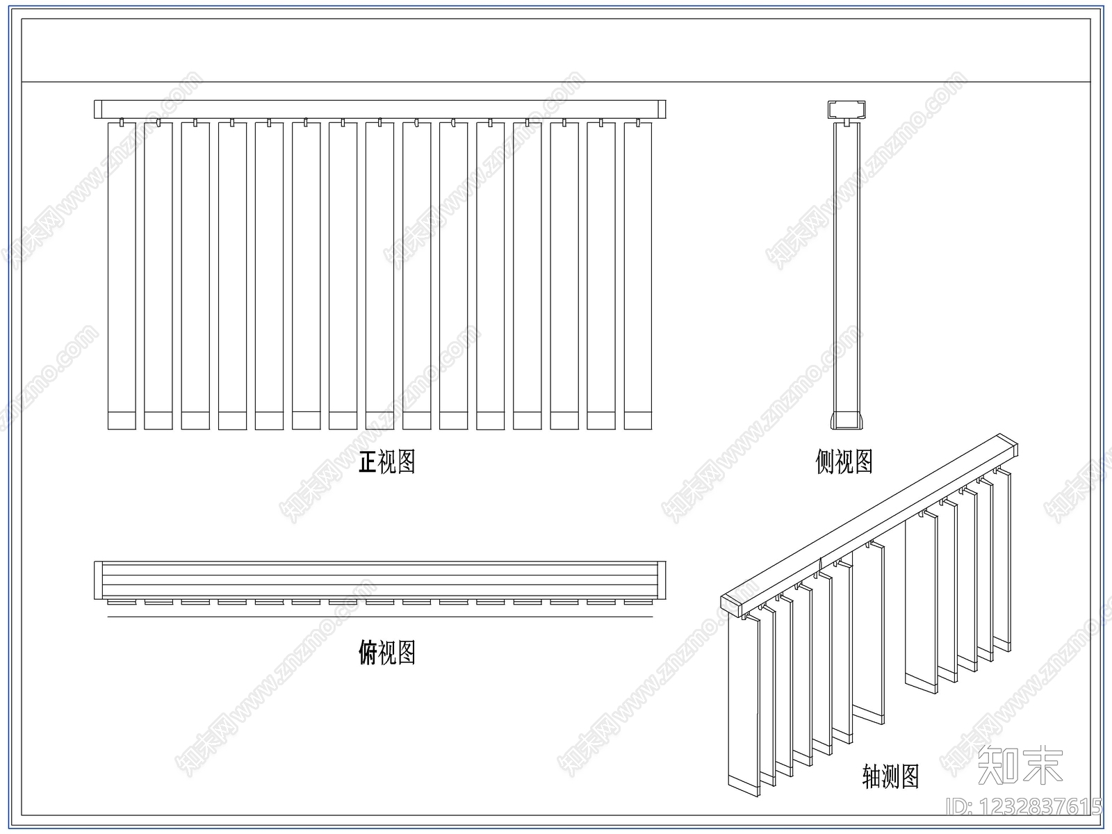 综合软装摆件图库cad施工图下载【ID:1232837615】