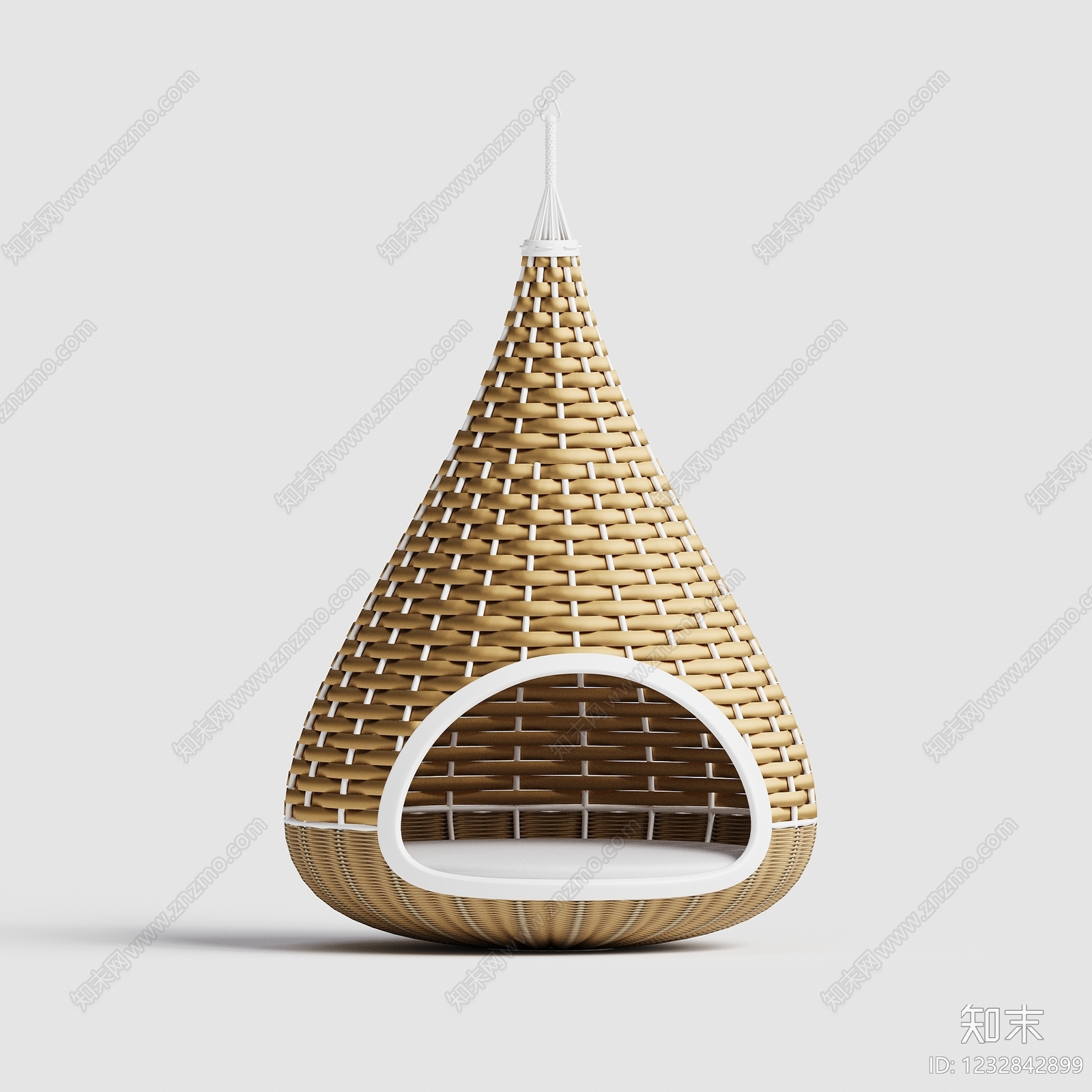 北欧吊椅3D模型下载【ID:1232842899】