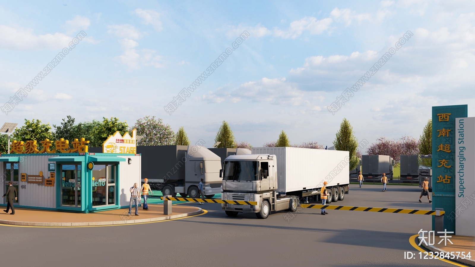 现代主义其他公共建筑SU模型下载【ID:1232845754】