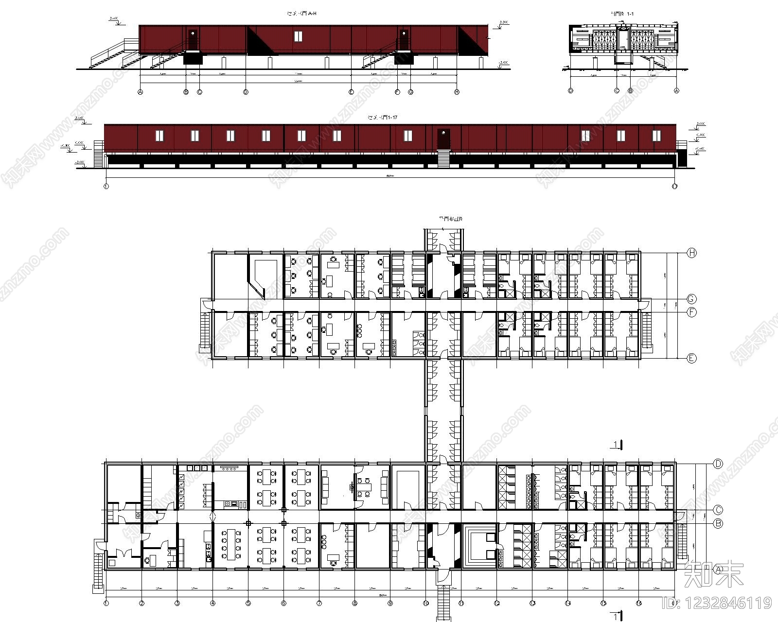 其他办公建筑CAD图纸