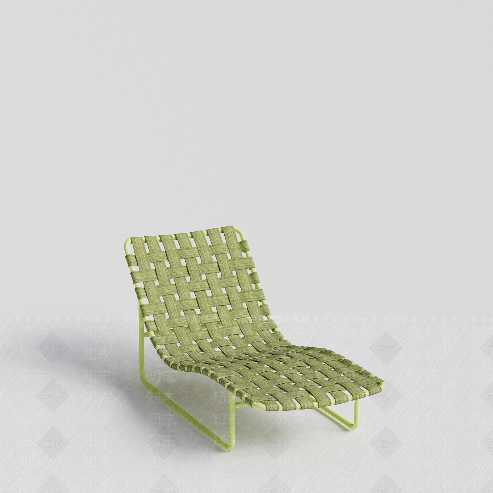 极简躺椅3D模型下载【ID:1232850833】