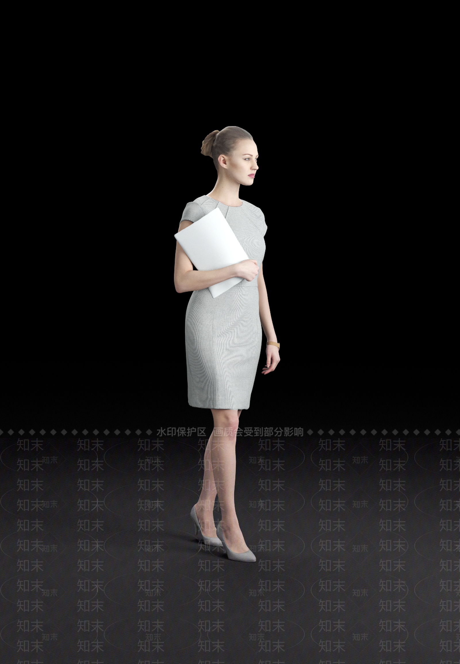 女人3D模型下载【ID:1232853081】