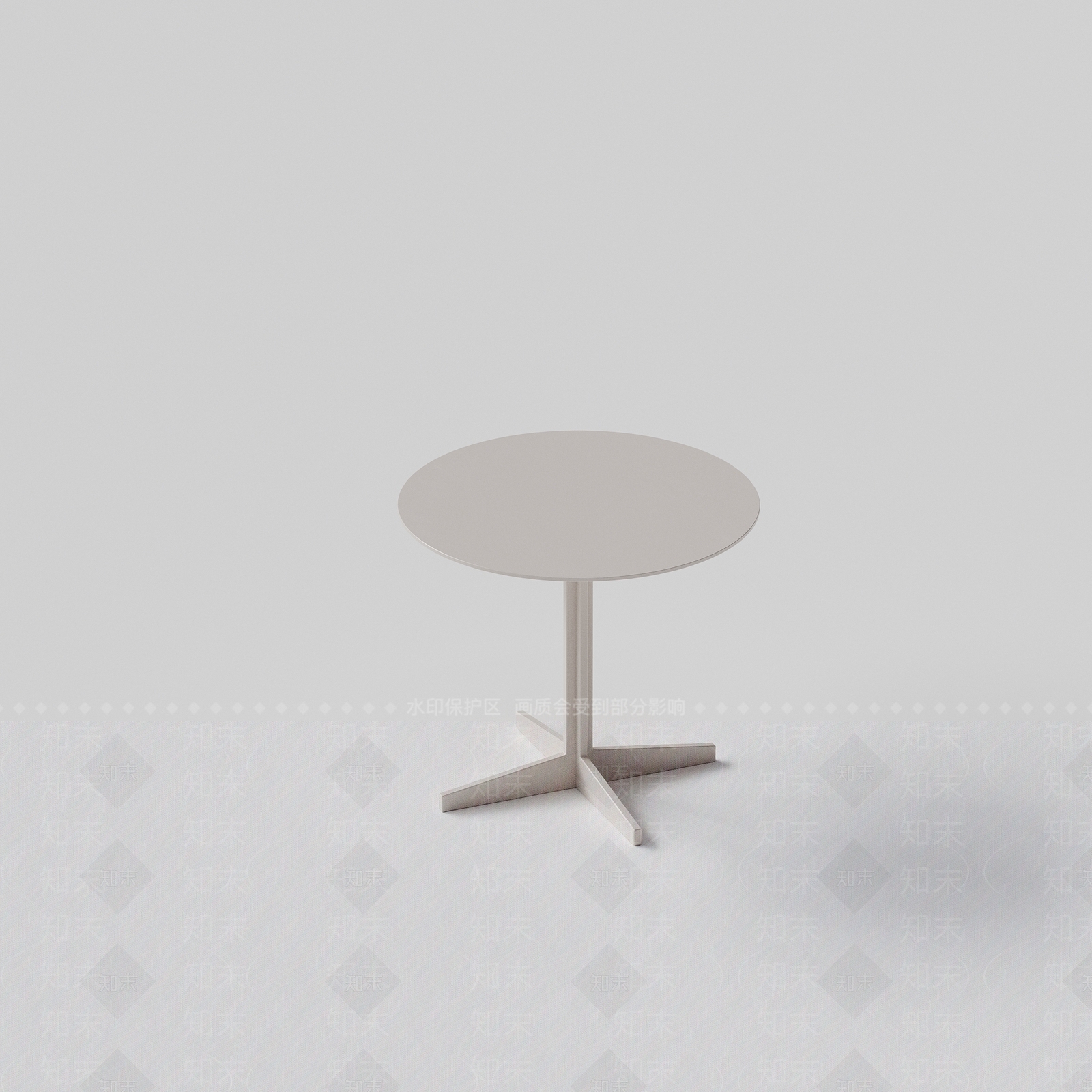 极简户外桌椅3D模型下载【ID:1232861230】