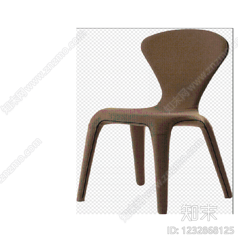 椅子cad施工图下载【ID:1232868125】