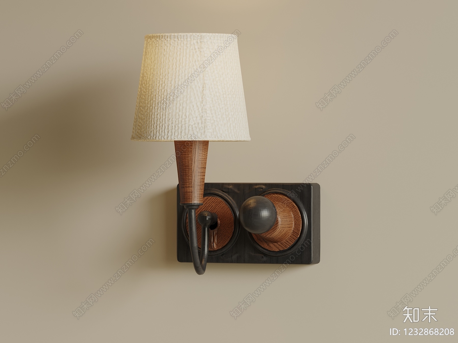 中古风墙面壁灯SU模型下载【ID:1232868208】